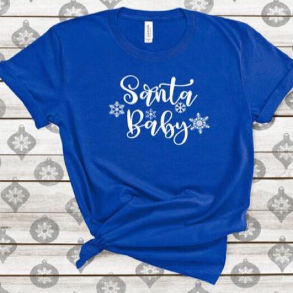 Tops - Santa Baby Holiday Tee